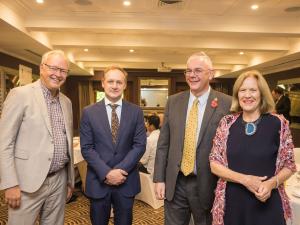 Cornelis Keijzer (EEAS- Canberra), James Angus Bond (CITI), Peter Harrington (British High Commission), Jane Drake-Brockman, IIT University of Adelaide 