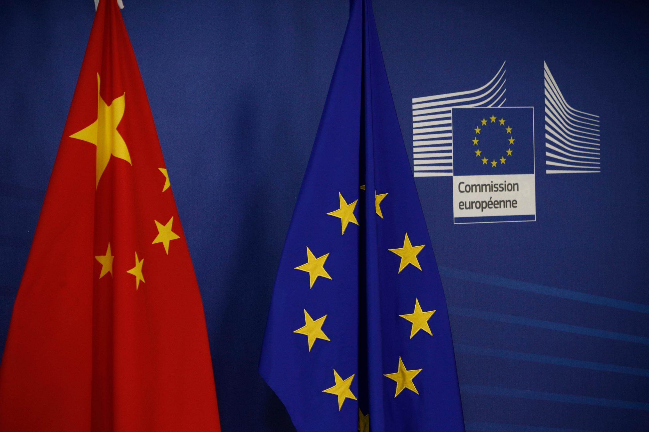 EU _China Flag