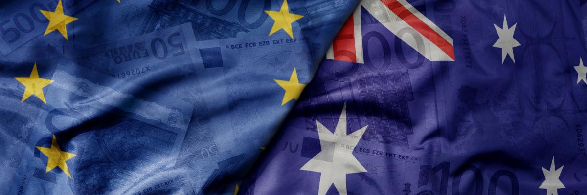 EU AUS FLAG