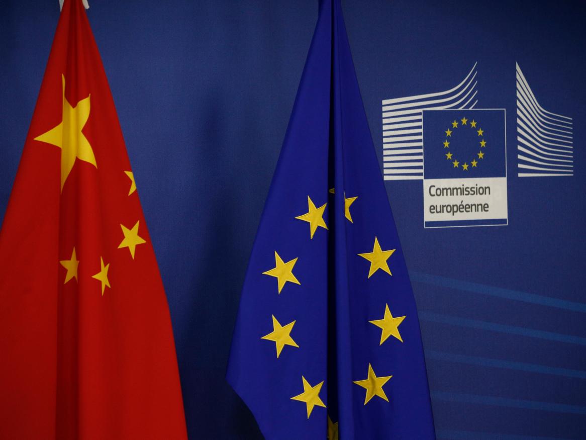 EU _China Flag